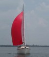 Com-Pac Eclipse Under Spinnaker - Photo of Com-Pac Eclipse sail boat